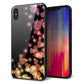 iPhone XS Max 強化ガラス＆TPUスマホケース ガラプリ【020 夜のきらめきハート】