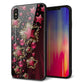 iPhone XS Max 強化ガラス＆TPUスマホケース ガラプリ【434 星の壁】