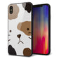 iPhone XS Max 強化ガラス＆TPUスマホケース ガラプリ【IA801 みけ】