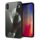 iPhone XS Max 強化ガラス＆TPUスマホケース ガラプリ【KM887 ランジェリー】
