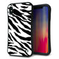 iPhone XS Max スマホケース 「SEA Grip」 グリップケース Sライン 【054 ゼブラ】 UV印刷