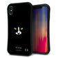 iPhone XS Max スマホケース 「SEA Grip」 グリップケース Sライン 【398 黒ネコ】 UV印刷