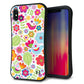iPhone XS Max スマホケース 「SEA Grip」 グリップケース Sライン 【477 幸せな絵】 UV印刷