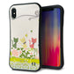 iPhone XS Max スマホケース 「SEA Grip」 グリップケース Sライン 【1106 クラフト写真 ネコ (ワイヤー2) 】 UV印刷