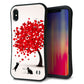iPhone XS Max スマホケース 「SEA Grip」 グリップケース Sライン 【EK915 二匹のネコとハートの木】 UV印刷