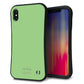 iPhone XS Max スマホケース 「SEA Grip」 グリップケース Sライン 【KM898 パステルカラー(パステルグリーン)】 UV印刷