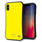 iPhone XS Max スマホケース 「SEA Grip」 グリップケース Sライン 【KM904 ポップカラー(イエロー)】 UV印刷