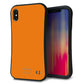 iPhone XS Max スマホケース 「SEA Grip」 グリップケース Sライン 【KM906 ポップカラー(オレンジ)】 UV印刷