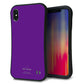 iPhone XS Max スマホケース 「SEA Grip」 グリップケース Sライン 【KM909 ポップカラー(パープル)】 UV印刷