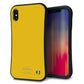 iPhone XS Max スマホケース 「SEA Grip」 グリップケース Sライン 【KM920 レトロカラー(マスタード)】 UV印刷