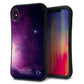 iPhone XS Max スマホケース 「SEA Grip」 グリップケース Sライン 【KM925 Galaxias Purple】 UV印刷