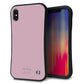 iPhone XS Max スマホケース 「SEA Grip」 グリップケース Sライン 【KM929 くすみカラー ピンク】 UV印刷