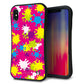 iPhone XS Max スマホケース 「SEA Grip」 グリップケース Sライン 【MA876 ペイントピンク】 UV印刷