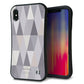iPhone XS Max スマホケース 「SEA Grip」 グリップケース Sライン 【MG801 くすみブルー】 UV印刷