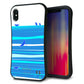 iPhone XS Max スマホケース 「SEA Grip」 グリップケース Sライン 【YB920 ペンギン01】 UV印刷