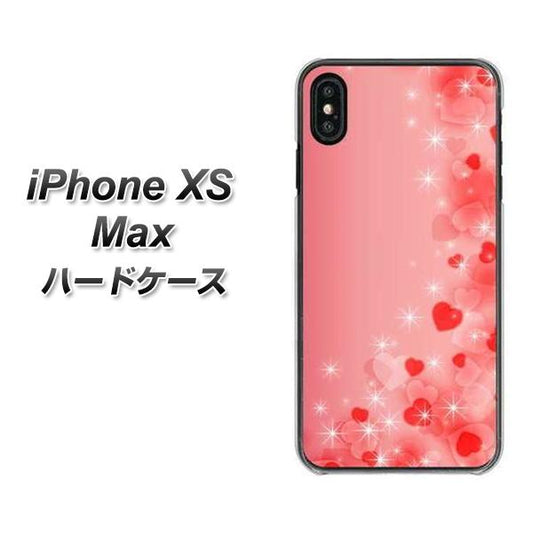 iPhone XS Max 高画質仕上げ 背面印刷 ハードケース【003 ハート色の夢】