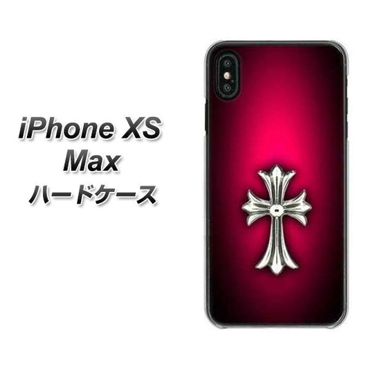 iPhone XS Max 高画質仕上げ 背面印刷 ハードケース【249 クロスレッド】