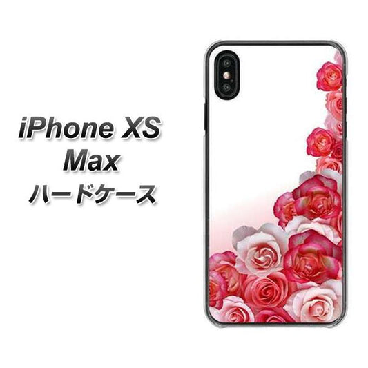 iPhone XS Max 高画質仕上げ 背面印刷 ハードケース【299 薔薇の壁】