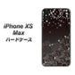 iPhone XS Max 高画質仕上げ 背面印刷 ハードケース【327 薔薇とダイヤモンド】