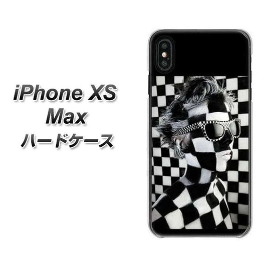 iPhone XS Max 高画質仕上げ 背面印刷 ハードケース【357 bk&wh】