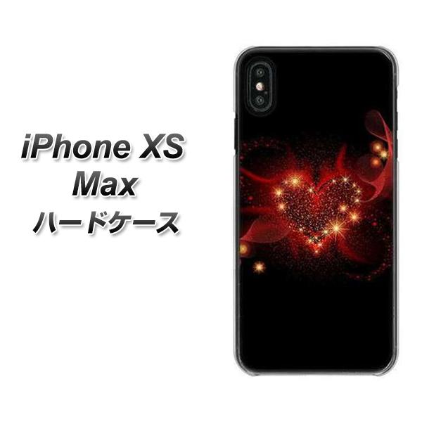 iPhone XS Max 高画質仕上げ 背面印刷 ハードケース【382 ハートの創生】