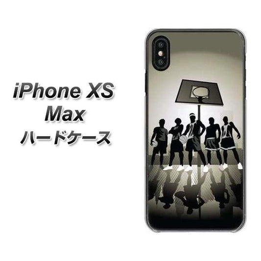 iPhone XS Max 高画質仕上げ 背面印刷 ハードケース【389 クールバスケ】