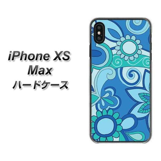 iPhone XS Max 高画質仕上げ 背面印刷 ハードケース【409 ブルーミックス】