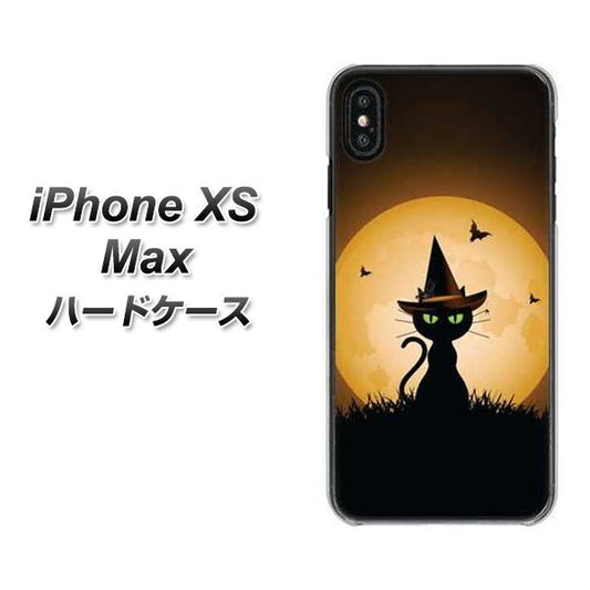 iPhone XS Max 高画質仕上げ 背面印刷 ハードケース【440 猫の魔法使い】
