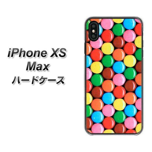 iPhone XS Max 高画質仕上げ 背面印刷 ハードケース【448 マーブルチョコ】