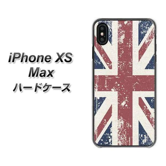 iPhone XS Max 高画質仕上げ 背面印刷 ハードケース【506 ユニオンジャック ビンテージ】