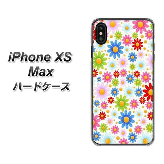 iPhone XS Max 高画質仕上げ 背面印刷 ハードケース【606 マーガレット】