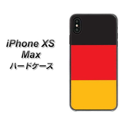 iPhone XS Max 高画質仕上げ 背面印刷 ハードケース【675 ドイツ】
