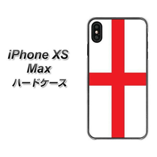 iPhone XS Max 高画質仕上げ 背面印刷 ハードケース【677 イングランド】