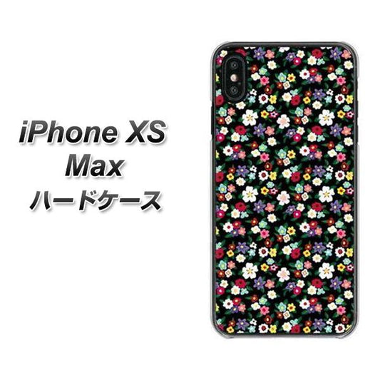 iPhone XS Max 高画質仕上げ 背面印刷 ハードケース【778 マイクロリバティプリントBK】
