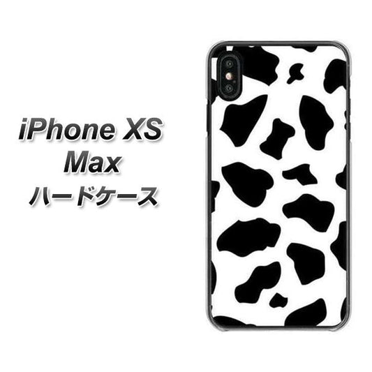 iPhone XS Max 高画質仕上げ 背面印刷 ハードケース【1070 ダルメシアン（WH）】