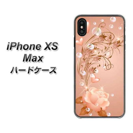 iPhone XS Max 高画質仕上げ 背面印刷 ハードケース【1178 ラブリーローズ】
