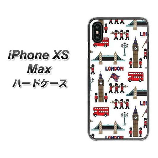 iPhone XS Max 高画質仕上げ 背面印刷 ハードケース【EK811 ロンドンの街】