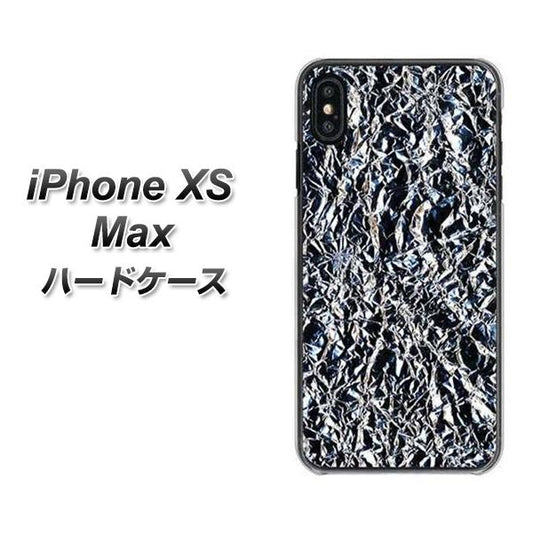 iPhone XS Max 高画質仕上げ 背面印刷 ハードケース【EK835  スタイリッシュアルミシルバー】