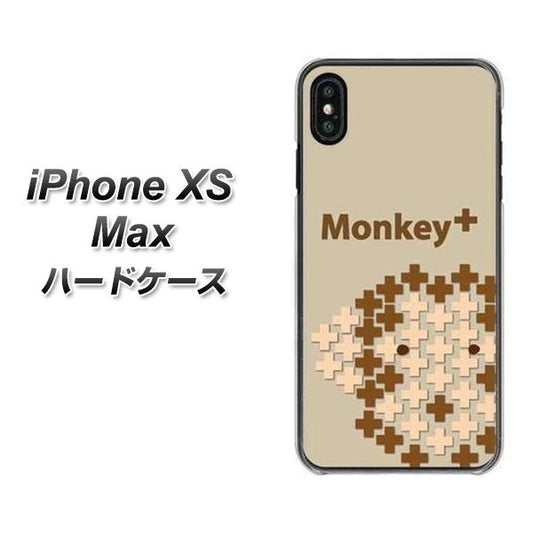 iPhone XS Max 高画質仕上げ 背面印刷 ハードケース【IA803  Monkey＋】