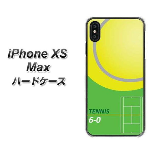 iPhone XS Max 高画質仕上げ 背面印刷 ハードケース【IB920  TENNIS】