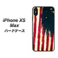 iPhone XS Max 高画質仕上げ 背面印刷 ハードケース【MI805  ヴィンテージアメリカ】