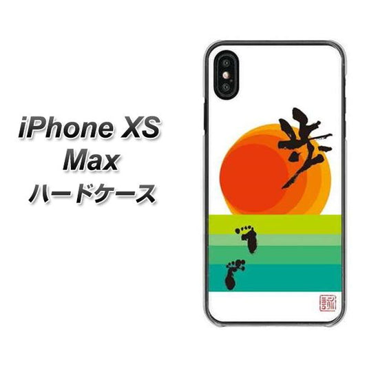 iPhone XS Max 高画質仕上げ 背面印刷 ハードケース【OE809 歩ム】