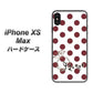 iPhone XS Max 高画質仕上げ 背面印刷 ハードケース【OE810 1月ガーネット】