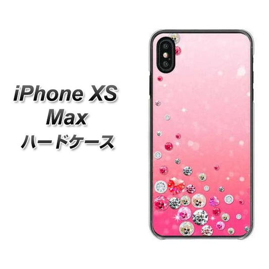 iPhone XS Max 高画質仕上げ 背面印刷 ハードケース【SC822 スワロデコ風プリント】