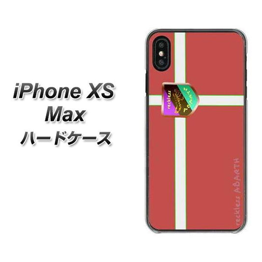 iPhone XS Max 高画質仕上げ 背面印刷 ハードケース【YC934 アバルト05】