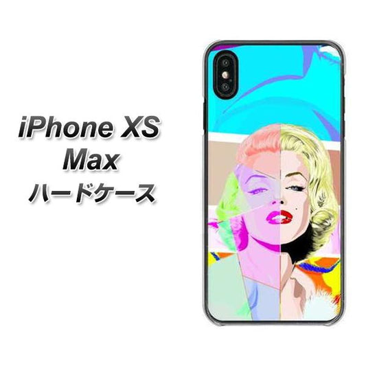 iPhone XS Max 高画質仕上げ 背面印刷 ハードケース【YJ210 マリリンモンローデザイン（C）】