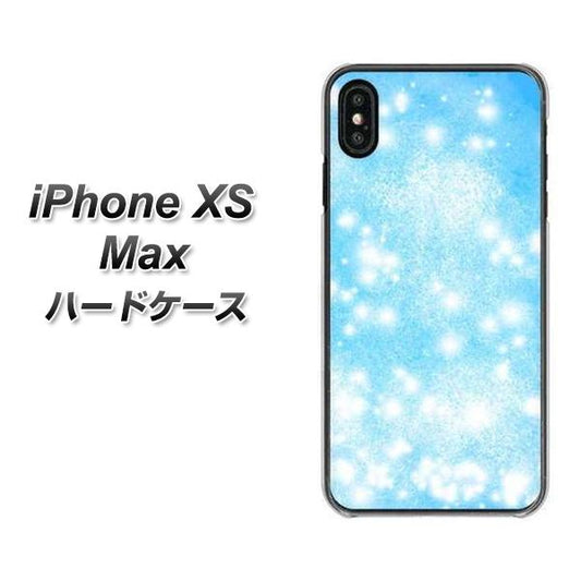 iPhone XS Max 高画質仕上げ 背面印刷 ハードケース【YJ289 デザインブルー】
