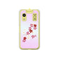 キッズケータイ KY-41C docomo 高画質仕上げ 背面印刷 ハードケース【YJ320 桜 和】