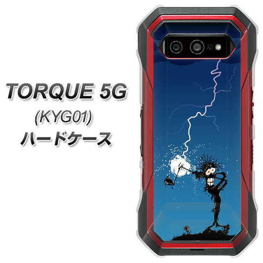 au トルク 5G KYG01 高画質仕上げ 背面印刷 ハードケース【417 ゴルファーの苦難】