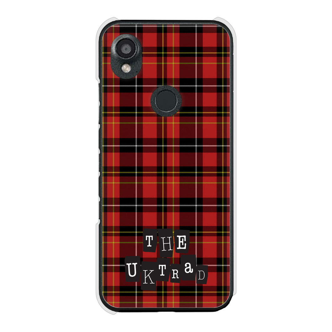 DIGNO SX3 KYG02 au 高画質仕上げ 背面印刷 ハードケース 【547 THEチェック】